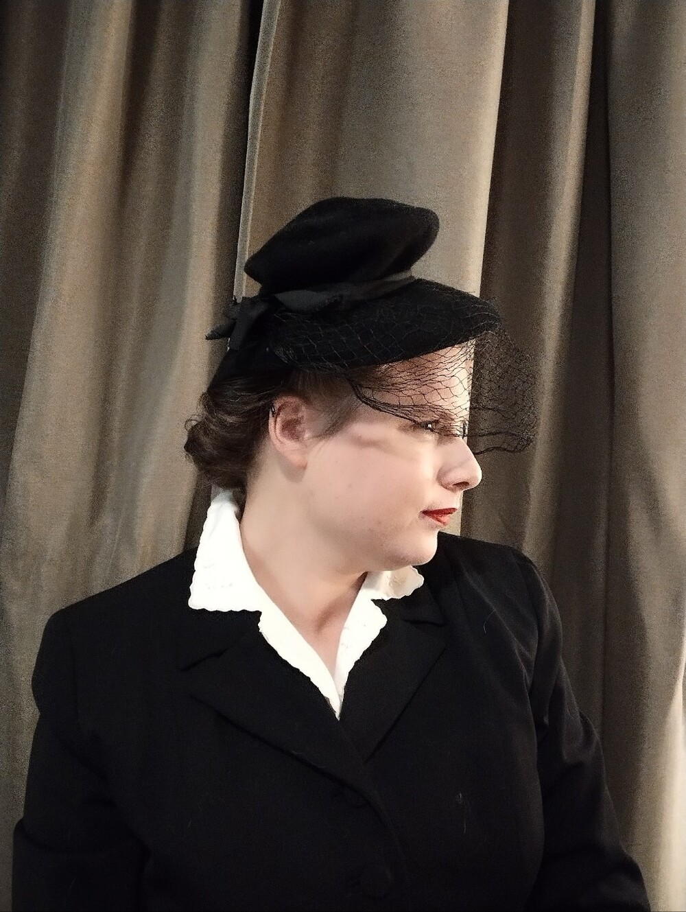 1940s Tilt Hat